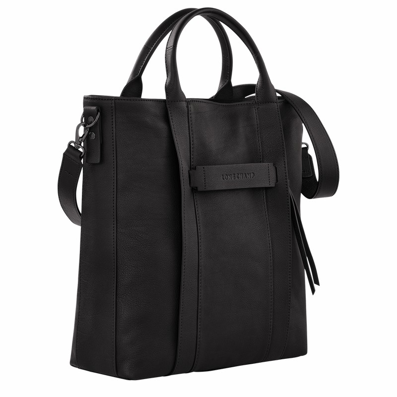 Longchamp 3D L Muleposer Herre Sort Danmark | 20052HCV001-