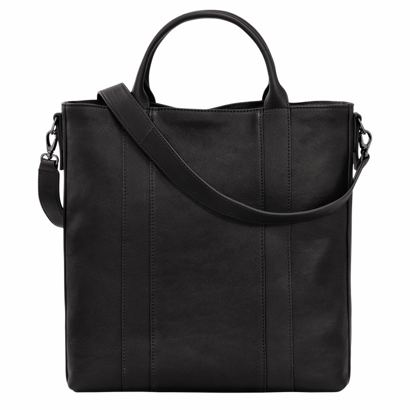 Longchamp 3D L Muleposer Herre Sort Danmark | 20052HCV001-