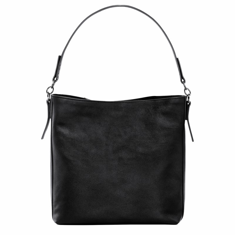 Longchamp 3D M Hobo Taske Dame Sort Danmark | 10225HCV001