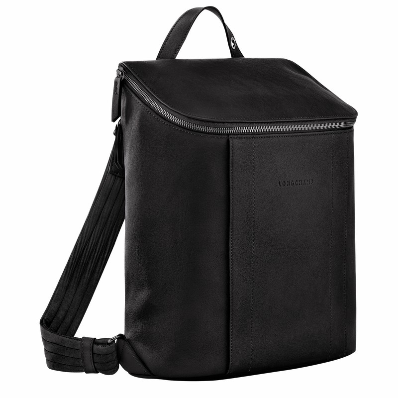 Longchamp 3D M Rygsække Dame Sort Danmark | 10243HCV001