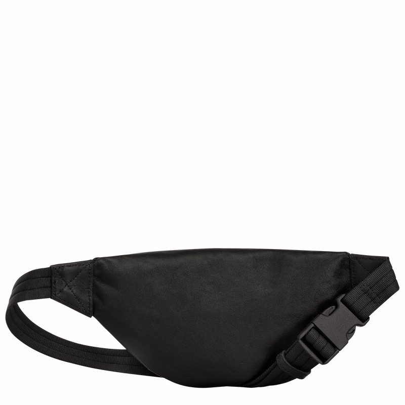 Longchamp 3D S Bæltetasker Herre Sort Danmark | 20054HCV001-