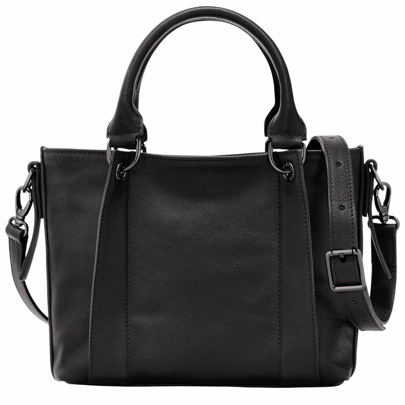 Longchamp 3D S Håndtaske Dame Sort Danmark | 10197HCV001