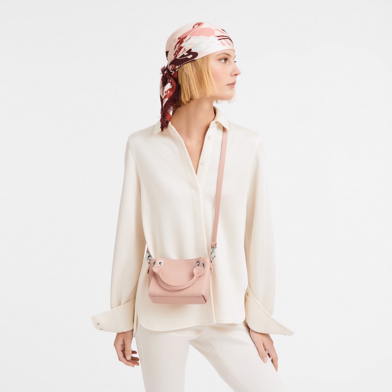Longchamp 3D XS Håndtaske Dame Beige Danmark | 10254HFA542