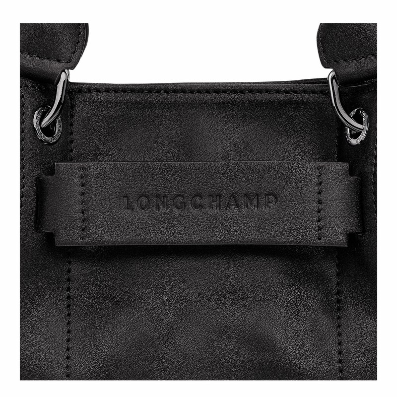Longchamp 3D XS Håndtaske Dame Sort Danmark | 10254HCV001