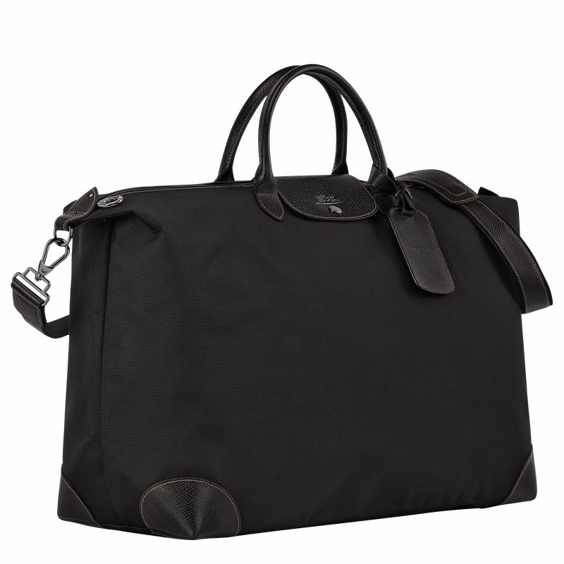 Longchamp Boxford M Rejsetasker Dame Sort Danmark | L1625080001