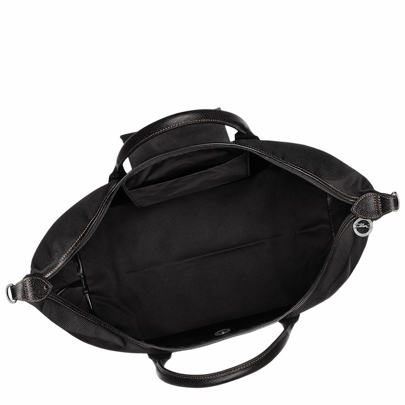 Longchamp Boxford M Rejsetasker Dame Sort Danmark | L1625080001