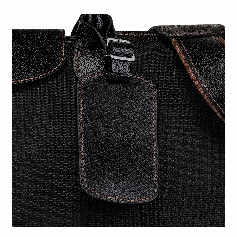 Longchamp Boxford M Rejsetasker Dame Sort Danmark | L1625080001