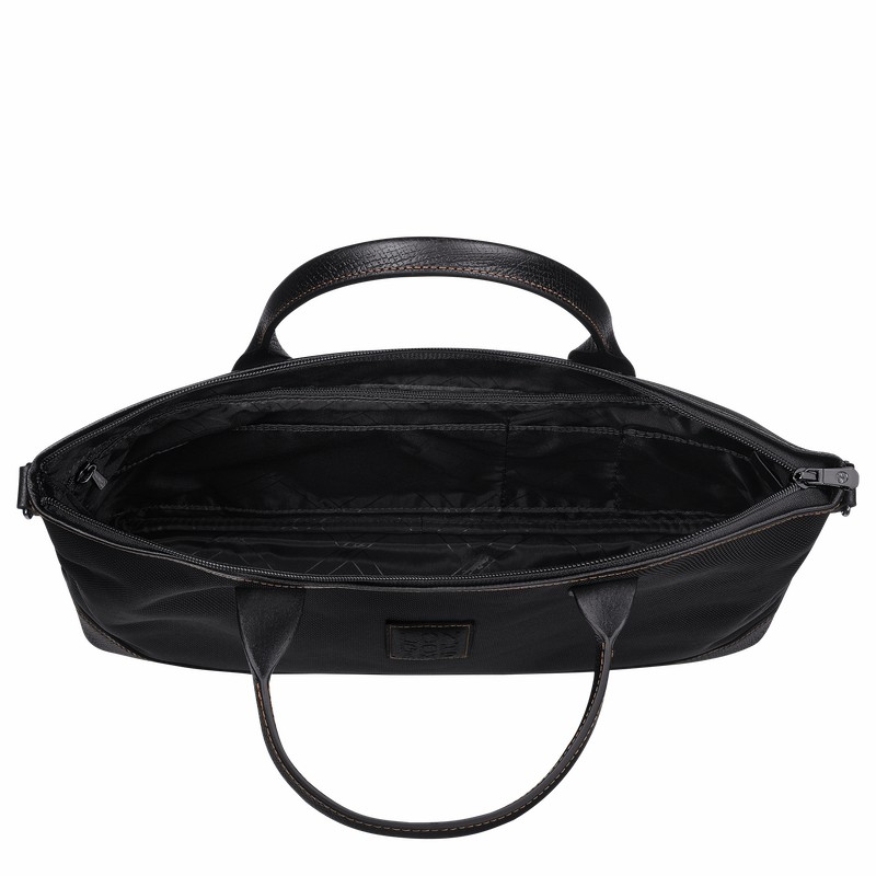 Longchamp Boxford S Mappe Dame Sort Danmark | 20032080001