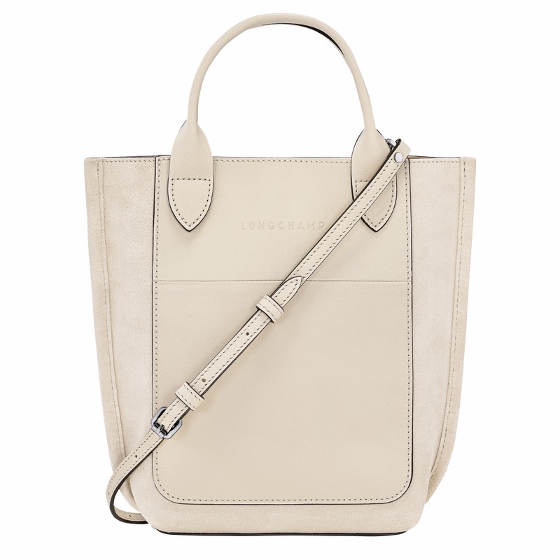 Longchamp Cabas Longchamp XS Muleposer Dame Beige Danmark | 10276HFO237