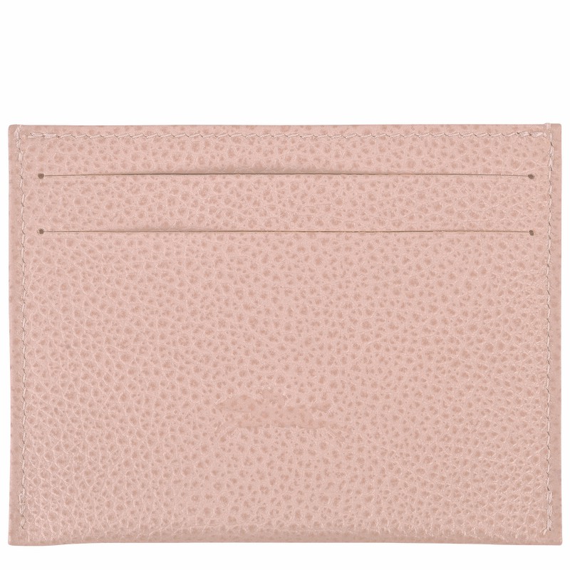 Longchamp Le FOULONNÉ Kortholder Dame Beige Danmark | L3218021542