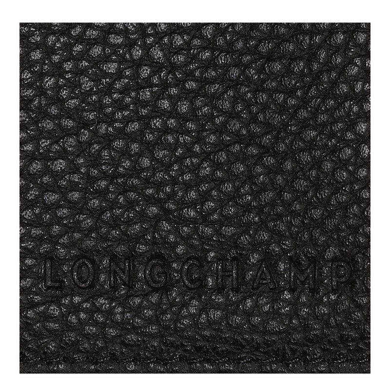 Longchamp Le FOULONNÉ Pasholder Dame Sort Danmark | L3416021001