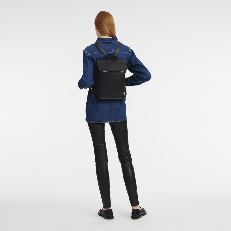 Longchamp Le FOULONNÉ Rygsække Dame Sort Danmark | 10195021001
