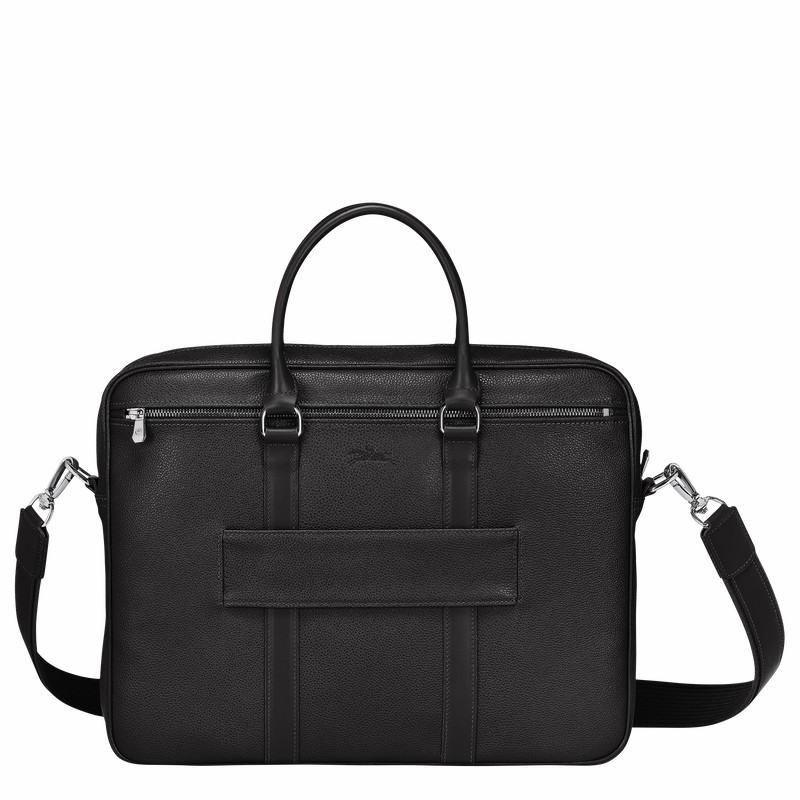 Longchamp Le FOULONNÉ S Mappe Dame Sort Danmark | L2122021047