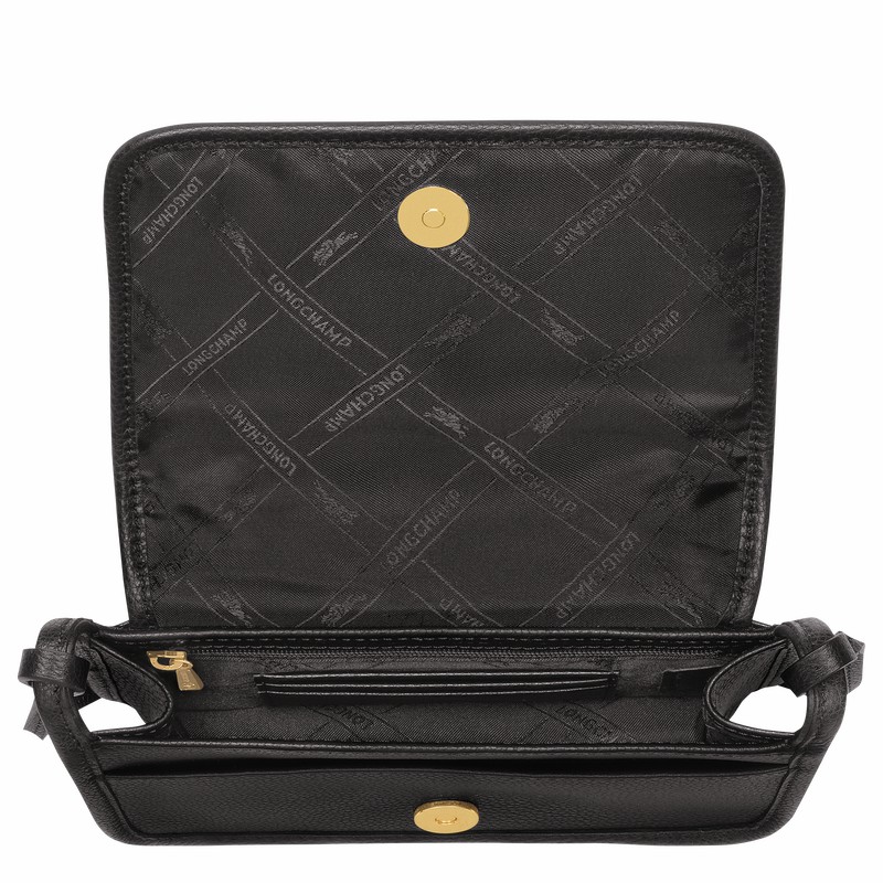 Longchamp Le FOULONNÉ XS Clutch Dame Sort Danmark | 10133021001