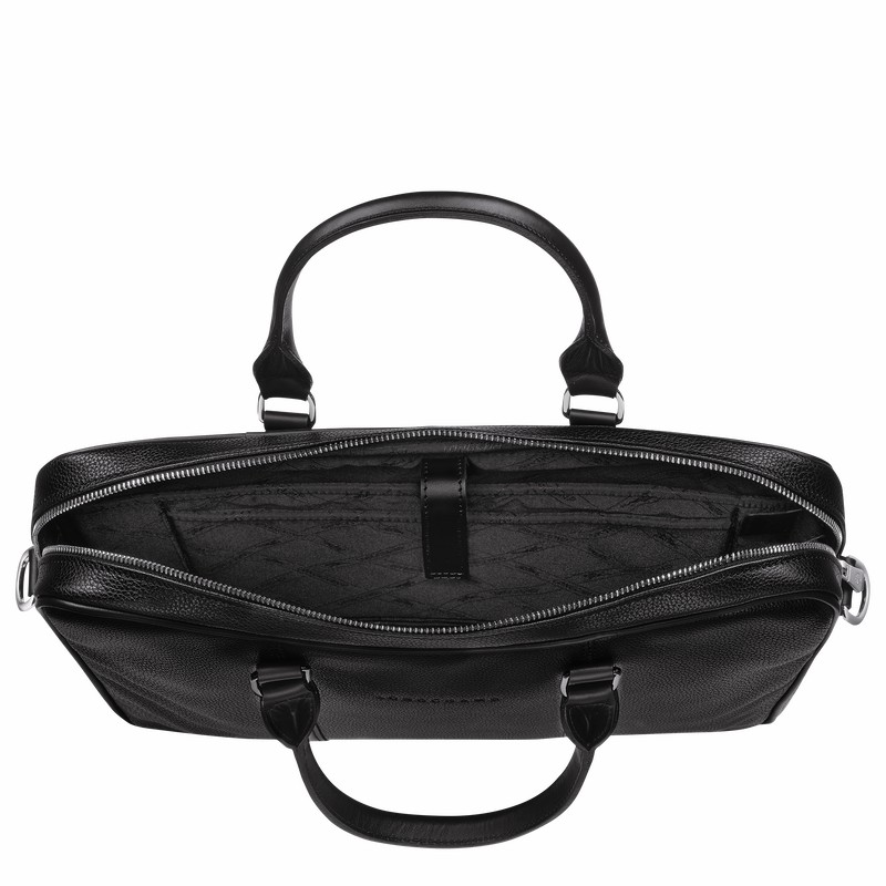 Longchamp Le FOULONNÉ XS Mappe Herre Sort Danmark | L2121021047-