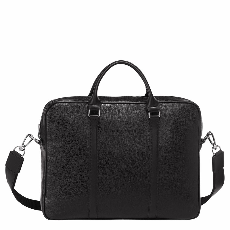 Longchamp Le FOULONNÉ XS Mappe Herre Sort Danmark | L2121021047-
