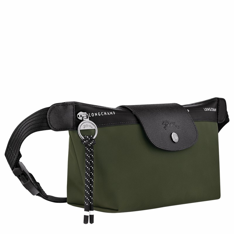 Longchamp Le Pliage Energy M Bæltetasker Herre Khaki Danmark | 10256HSR892-