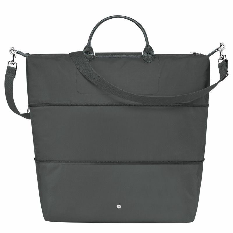 Longchamp Le Pliage Green expandable Rejsetasker Dame Dyb Grå Danmark | L1911919P66