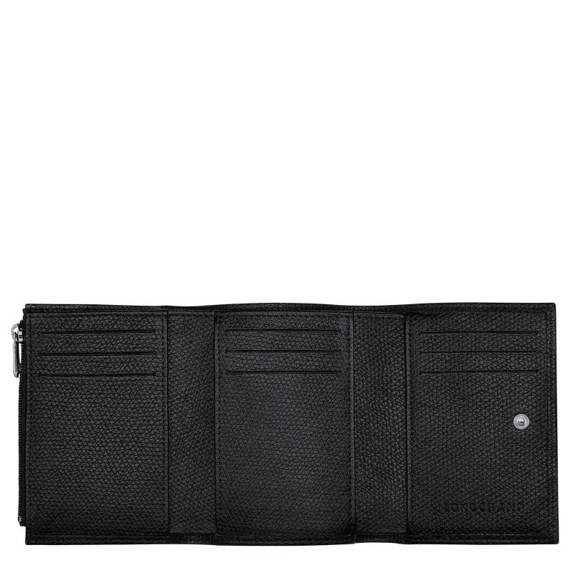 Longchamp Le Roseau Pung Dame Sort Danmark | 30021HFP001