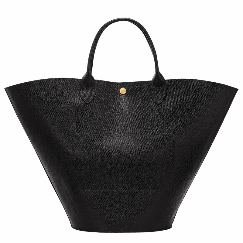 Longchamp ÉPURE XL Muleposer Dame Sort Danmark | 10260HYZ001