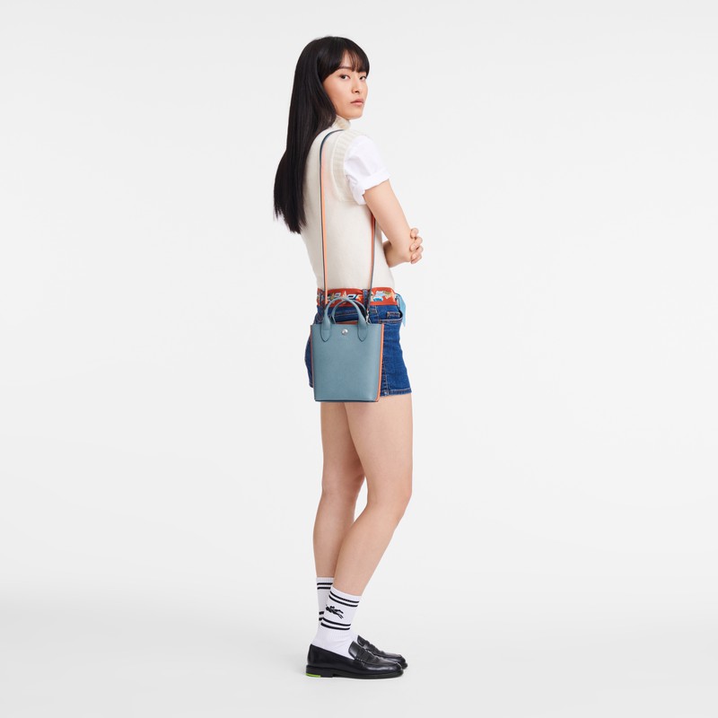 Longchamp ÉPURE XS Muleposer Dame Blå Danmark | 10269HFH427